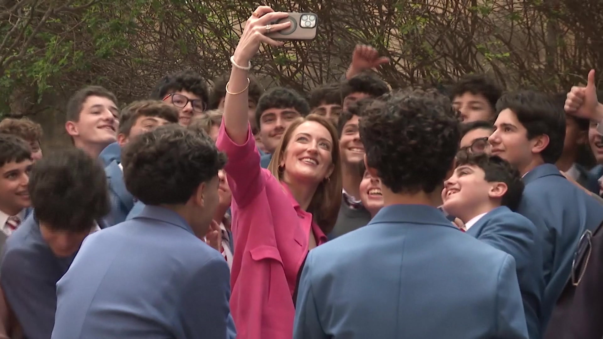 Roberta METSOLA, EP President visit to Malta: extracts from the meeting with students at St. Aloysius College